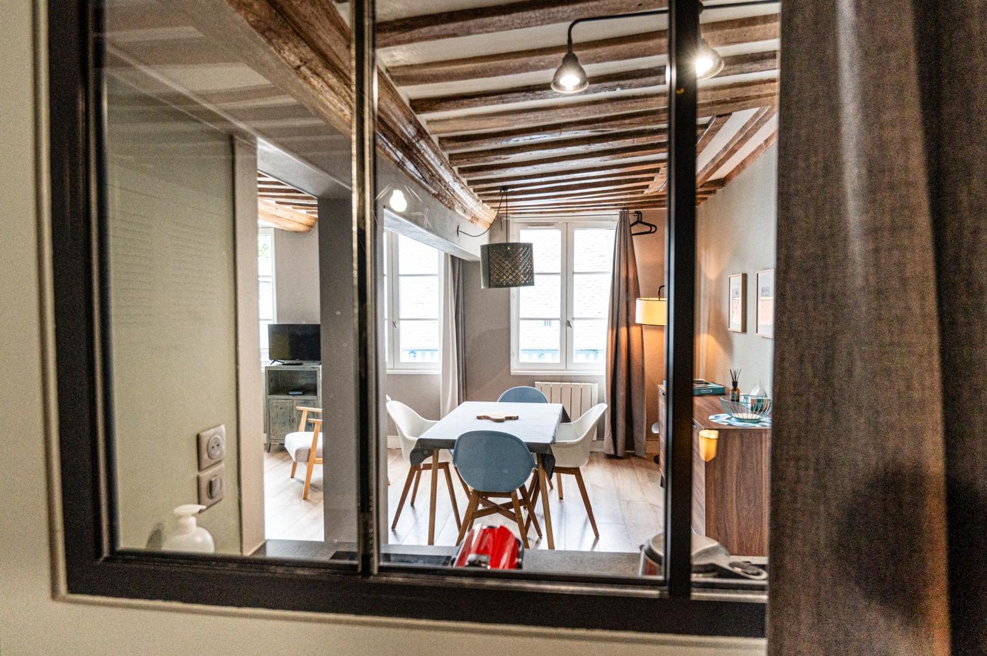 شقة Cosy Loft - Plein Centre D'أونفلور المظهر الخارجي الصورة